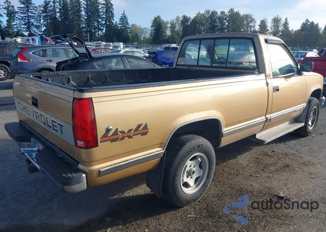 1988 Chevrolet Gmt-400 K2500 из США, поврежденный, VIN 1GCFK24K7JE152082